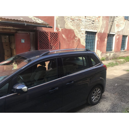 Рейлінги Хром (для Grand C-Max) для Ford C-Max/Grand C-Max 2010-2024 рр