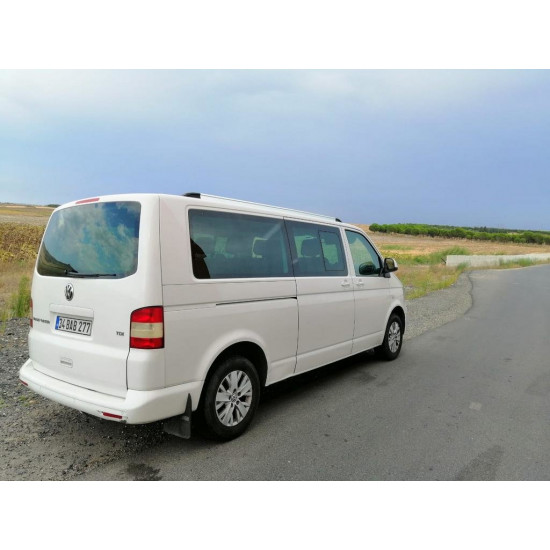 Інтегровані рейлінги (хром) Коротка база для Volkswagen T5 Transporter 2003-2010 рр