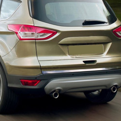 Кромка багажника (нерж.) Carmos - Турецька сталь для Ford Kuga/Escape 2013-2019 рр