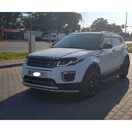 Передній захист ST014-1 (нерж) для Range Rover Evoque 2012-2018 рр