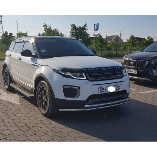 Передній захист ST014-1 (нерж) для Range Rover Evoque 2012-2018 рр