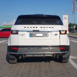 Задній захист AK005-1 (нерж) для Range Rover Evoque 2012-2018 рр