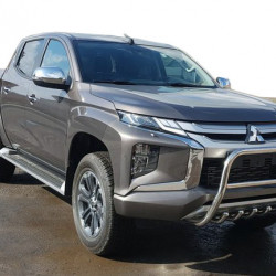 Кенгурятник WT003 (нерж) для Mitsubishi L200 2015-2024 рр