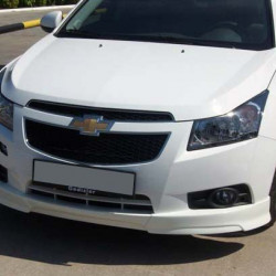 Накладка на передній бампер SD (Meliset, під фарбування) для Chevrolet Cruze 2009-2015 рр