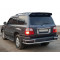 Задній захист AK009-15 (нерж.) для Lexus LX470