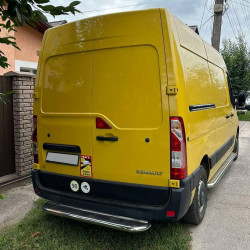 Задня дуга AK008 (нерж.) для Renault Master 2011-2024 рр