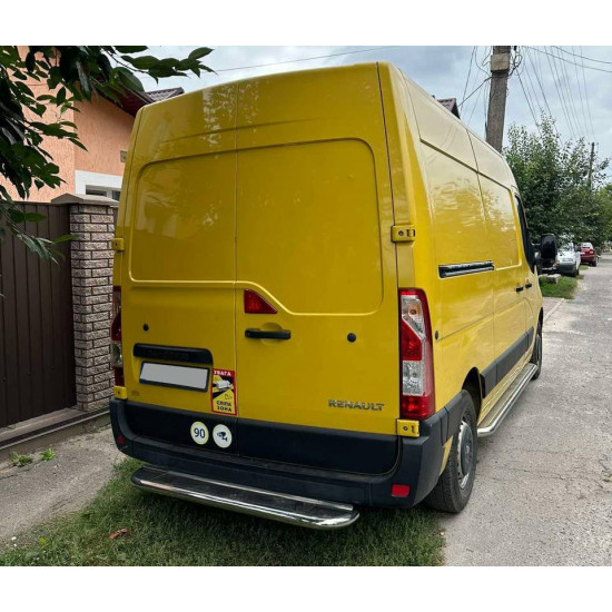 Задня дуга AK008 (нерж.) для Renault Master 2011-2024 рр