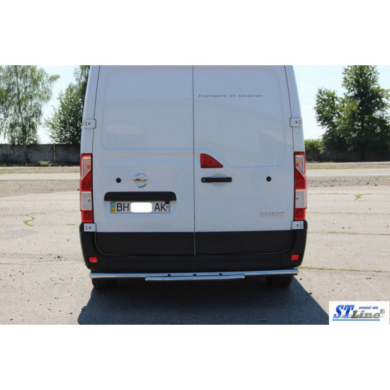 Задня дуга AK008 (нерж.) для Renault Master 2011-2024 рр