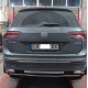 Задній захист AK001-2 (нерж) для Volkswagen Tiguan 2016-2024