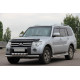 Передній захист ST015-13 (нерж.) для Mitsubishi Pajero Wagon IV