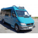 Передній захист ST015-2 (нерж.) для Mercedes Sprinter W901-905 1995-2006 рр