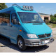 Передній захист ST015-2 (нерж.) для Mercedes Sprinter W901-905 1995-2006 рр