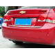 Накладка на кромка багажника (нерж.) HB, Carmos - Турецька сталь для Chevrolet Cruze 2009-2015 рр