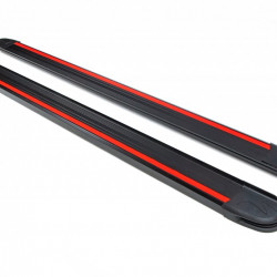 Бокові пороги Maya Red (2 шт., алюміній) для Citroen C-Crosser