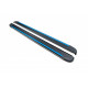 Бокові пороги Maya Blue (2 шт., алюміній) для Renault Kangoo 1998-2008 рр Бокові пороги Maya Blue (2 шт., алюміній) для Renault Kangoo 1998-2008 рр
