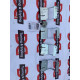 Бокові пороги New Vision (2 шт., алюміній) для Range Rover IV L405 2013-2021 рр