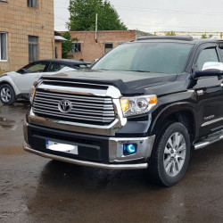 Передній захист ST008 (нерж) для Toyota Tundra 2007-2024 рр