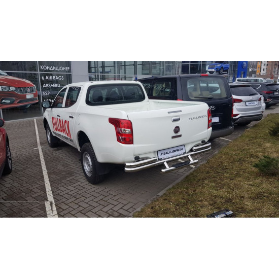 Задній захист AK-Special (нерж) для Mitsubishi L200 2015-2024 рр