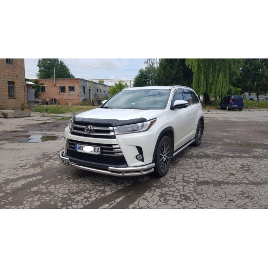 Кенгурятник ST-Special (нерж) для Toyota Highlander 2013-2019 рр