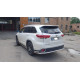 Задній захист AK005-2 (2 шт., нерж) для Toyota Highlander 2013-2019 рр