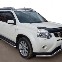 Передняя захист ST007 (нерж) для Nissan X-trail T31 2007-2014рр