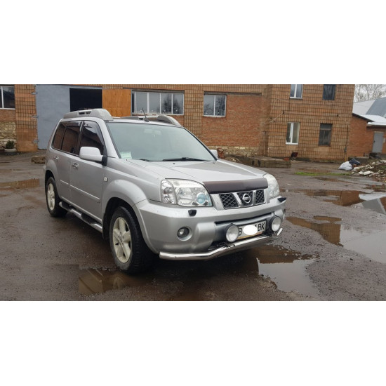 Передній захист ST007 (нерж) для Nissan X-trail T30 2002-2007рр