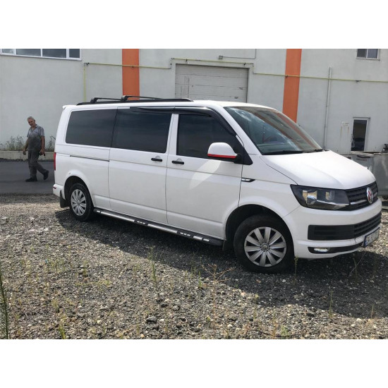 Інтегровані рейлінги (чорні) Коротка база для Volkswagen T5 Transporter 2003-2010 рр