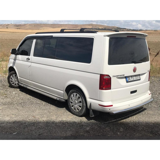 Інтегровані рейлінги (чорні) Коротка база для Volkswagen T5 Caravelle 2004-2010 рр