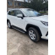 Бокові пороги OEM V1A (2 шт, алюміній) для Toyota Rav 4 2019-2024