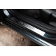Накладки на пороги OmsaLine (4 шт, нерж) для Renault Megane IV 2016-2022 рр Накладки на пороги OmsaLine (4 шт, нерж) для Renault Megane IV 2016-2022 рр