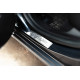 Накладки на пороги OmsaLine (4 шт, нерж) для Renault Megane IV 2016-2022 рр Накладки на пороги OmsaLine (4 шт, нерж) для Renault Megane IV 2016-2022 рр