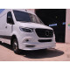 Накладка на передній бампер (під фарбування) для Mercedes Sprinter W907/W910 2018-2024 рр