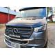 Дефлектор капоту (EuroCap) для Mercedes Sprinter W907/W910 2018-2024 рр