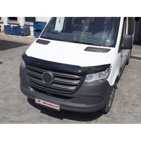 Дефлектор капоту (EuroCap) для Mercedes Sprinter W907/W910 2018-2024 рр