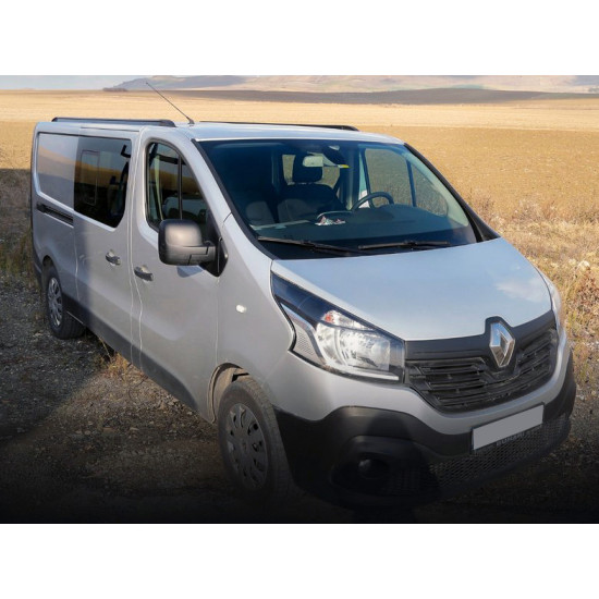 Інтегровані рейлінги (чорні) Коротка база для Opel Vivaro 2015-2019 рр