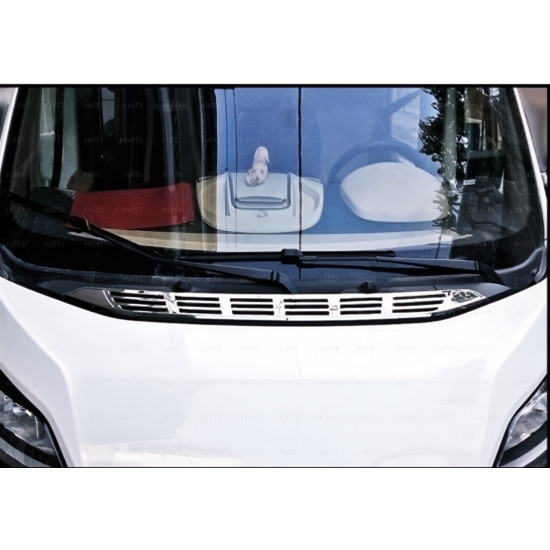 Накладка на повітровідвід (нерж) для Fiat Ducato 2006-2024 та рр