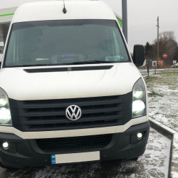 Протитуманки (з LED лампою) для Volkswagen Crafter 2006-2017рр