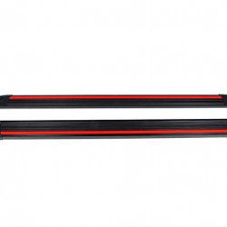 Бокові пороги Maya Red (2 шт., алюміній) для Dodge Nitro 2007-2024 рр