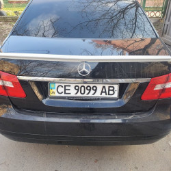 Спойлер (ABS, під фарбування) для Mercedes E-сlass W212 2009-2016рр