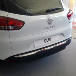 Кромка бампера (SW, нерж) для Renault Clio IV 2012-2019 рр