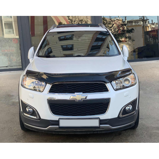 Дефлектор капота 2012-2024 (EuroCap) для Chevrolet Captiva рр