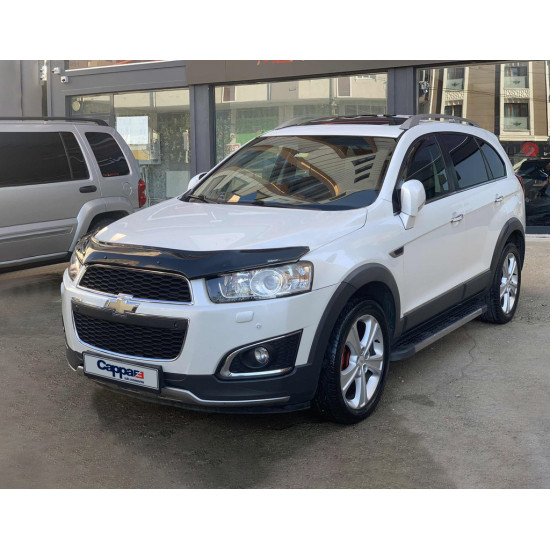 Дефлектор капота 2012-2024 (EuroCap) для Chevrolet Captiva рр