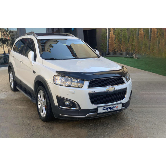 Дефлектор капота 2012-2024 (EuroCap) для Chevrolet Captiva рр