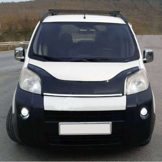 Дефлектор капоту (EuroCap) для Citroen Nemo 2008-2024 рр