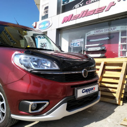 Дефлектор капота EuroCap (2015-2024) для Fiat Doblo II рр