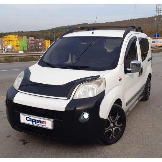 Дефлектор капоту (EuroCap) для Fiat Fiorino/Qubo 2008-2024 рр