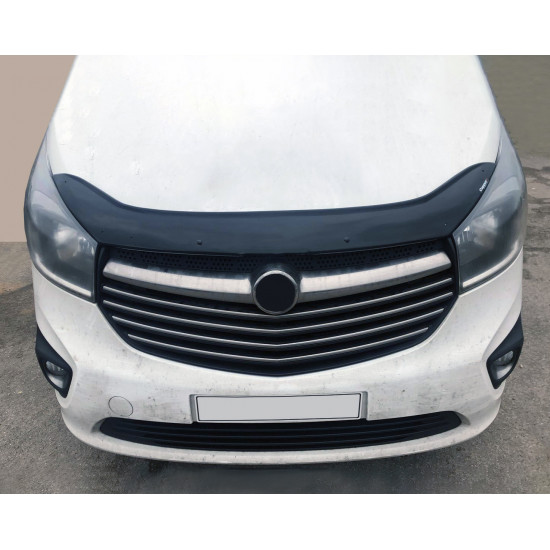 Дефлектор капоту (EuroCap) для Opel Vivaro 2015-2019 рр