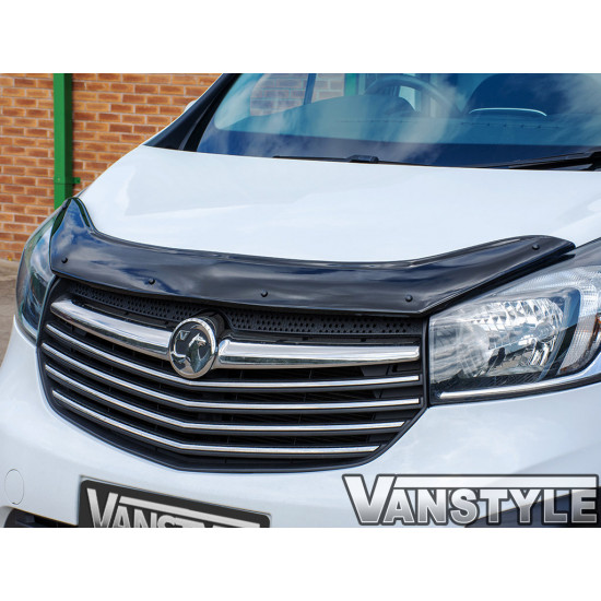 Дефлектор капоту (EuroCap) для Opel Vivaro 2015-2019 рр