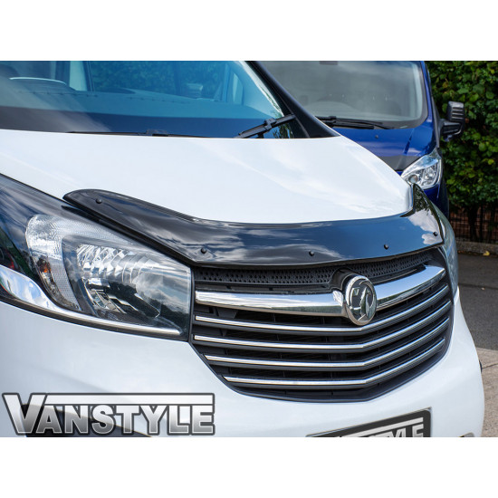 Дефлектор капоту (EuroCap) для Opel Vivaro 2015-2019 рр