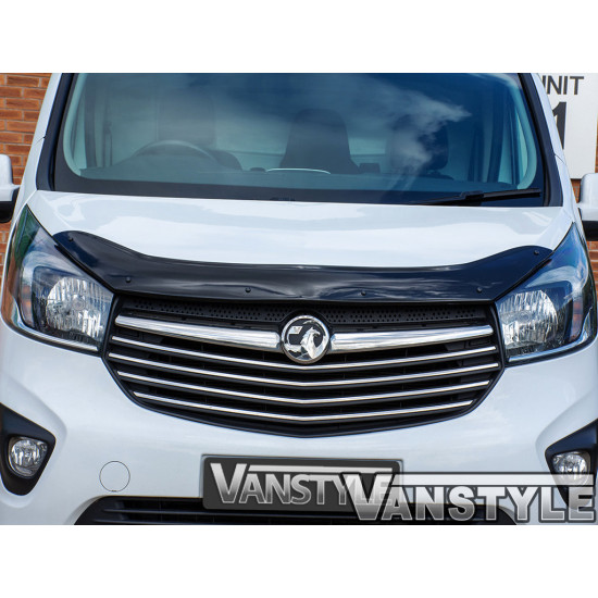 Дефлектор капоту (EuroCap) для Opel Vivaro 2015-2019 рр